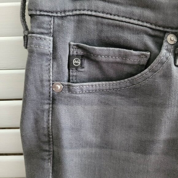AG Adriano Goldschmied Jeans Womens 24 The Legging Ankle Super Skinny Ankle Gray - Picture 3 of 5